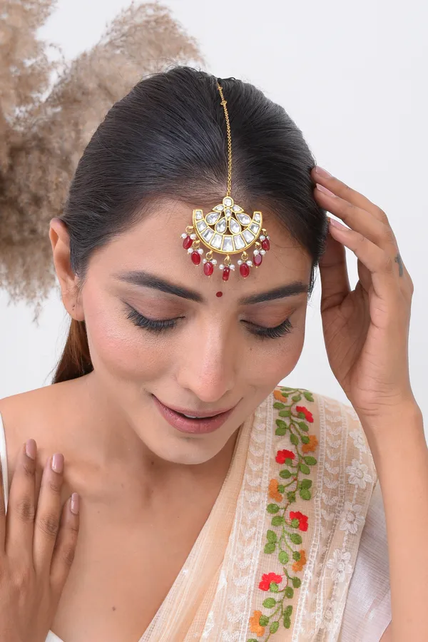 Gold_Plated_Aashiya_Tikka_For_Women