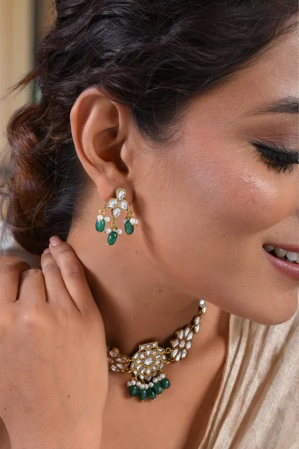 Gold_Plated_Zohra_Earring_For_Women