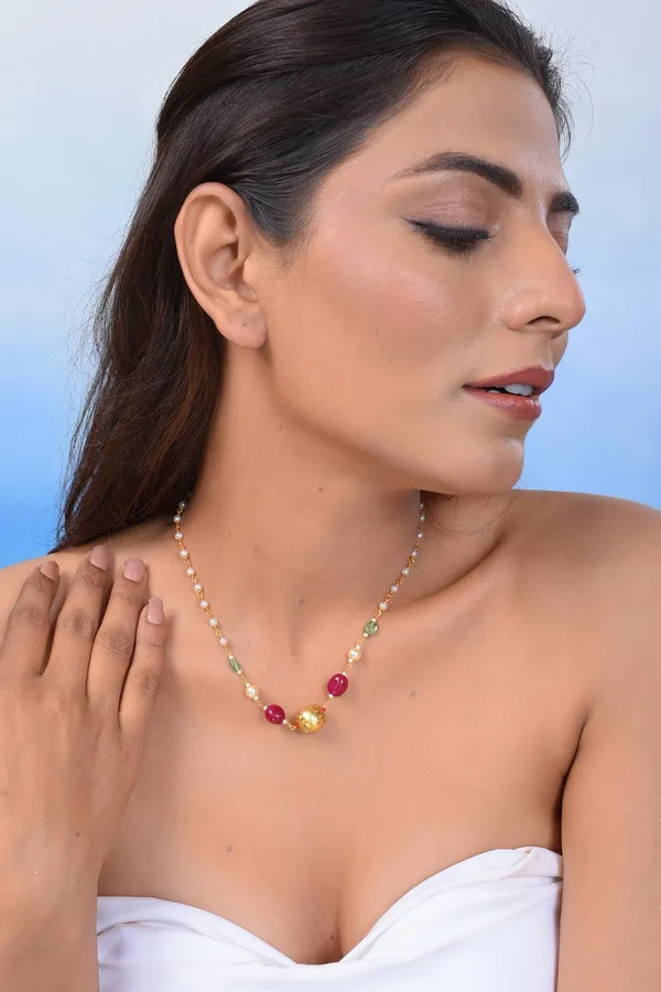 Gold_Plated_Ranghaar_Necklace_For_Women