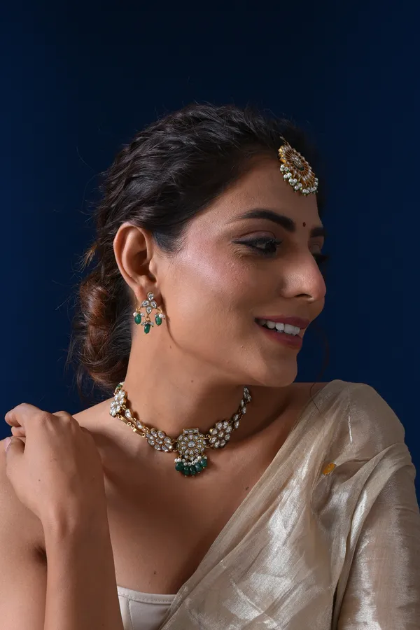 Gold_Plated_Sahar_Tikka_For_Women