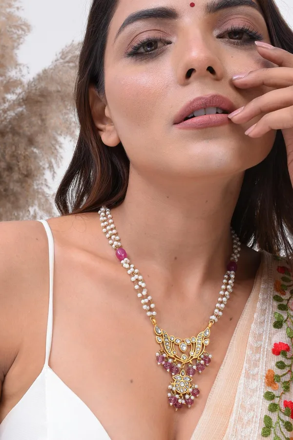Gold_Plated_Choti_Rani_Necklace_For_Women