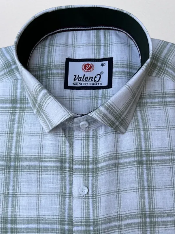 Green_Cotton_Premium_&_Elegant_Chex_Shirt_For_Men_#41910