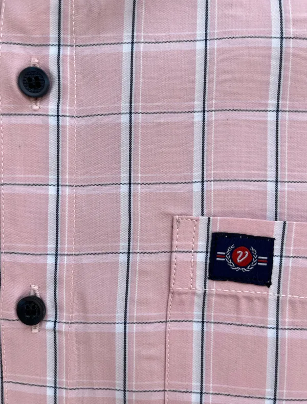 Pink_Poly-Cotton_Premium_&_Elegant_Chex_Shirt_For_Men_#41770