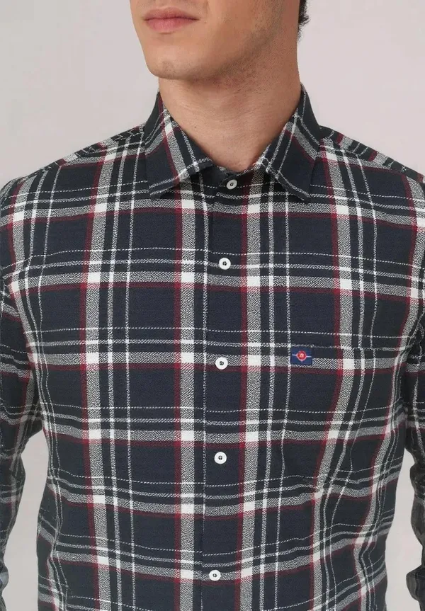 Dark_Blue_Cotton_Premium_&_Elegant_Chex_Shirt_For_Men_#41888