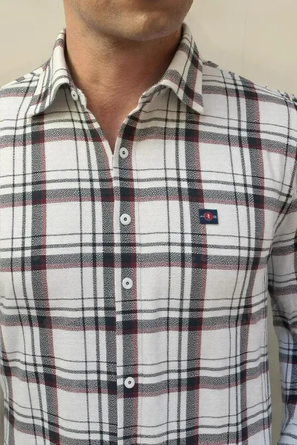 Multicolor_Jute_Cotton_Premium_&_Elegant_Chex_Shirt_For_Men_#41888