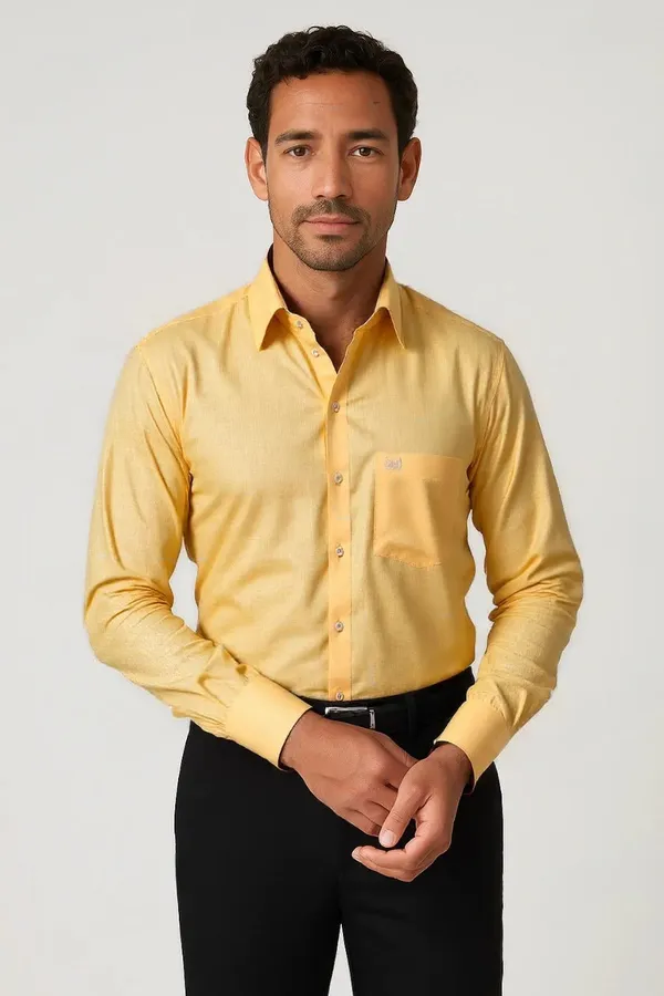 Mango_Linen_Premium_&_Elegant_Solid_Shirt_For_Men_#21948/1