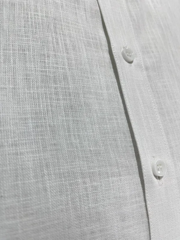 White_Linen_Premium_&_Elegant_Shirt_For_Men_#3054