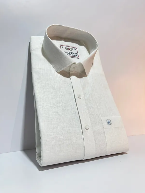 White_Linen_Premium_&_Elegant_Shirt_For_Men_#3054