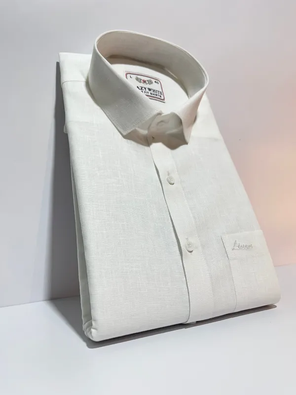 White_Linen_Premium_&_Elegant_Shirt_For_Men_#31900