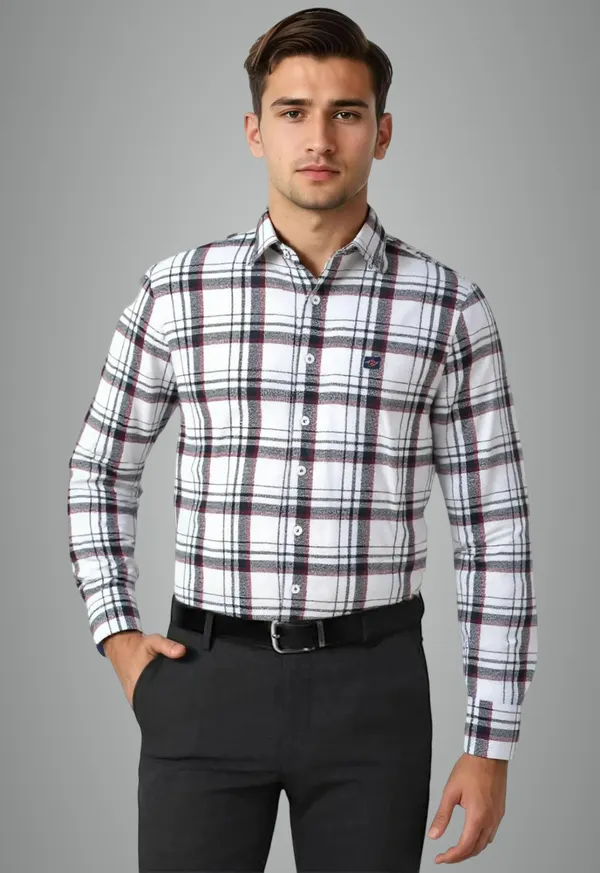 Multicolor_Jute_Cotton_Premium_&_Elegant_Chex_Shirt_For_Men_#41888