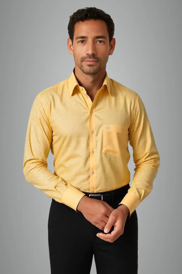 Mango_Linen_Premium_&_Elegant_Solid_Shirt_For_Men_#21948/1