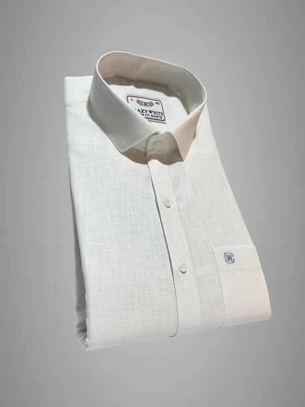 White_Linen_Premium_&_Elegant_Shirt_For_Men_#3054