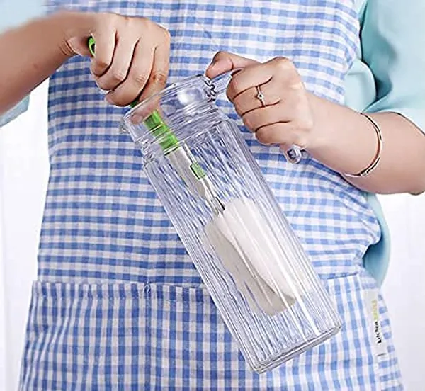 1100ml_Premium_Glass_Jug_Pack_of_2pcs_-_Modern_Fashioned_Straight_Line_Designing_Transparent_Carafe_for_Water,_Juice,_Milk_and_Kitchen_Storage_(Clear_1100ml),_Set_of_-_(2)
