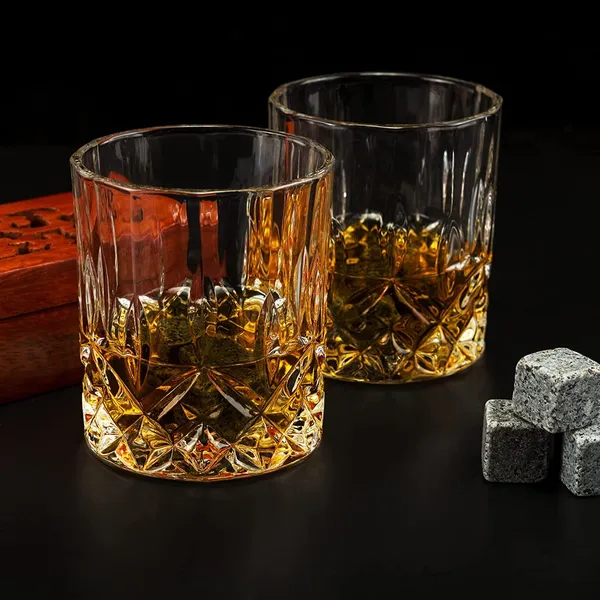 300ml_Heavy_Base_Rocks_Barware_Glasses_for_Scotch,_Mixed_Drinks,_Wine,_Bourbon,_Juice,_Water_and_Cocktail_Drinks_(Transparent_300_ml),_Set_of_-_(6)