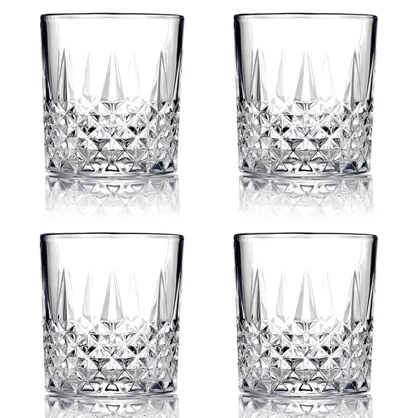 Unique_Old_Fashion_Rocks_Whiskey_Glasses,_Perfect_for_Drinking_Liquor,_Scotch,_Bourbon_and_Old_Fashioned_Cocktails,_Lead-Free_Tumbler_Bar_Glasses_(Transparent_300ml),_Set_of_-_(6)