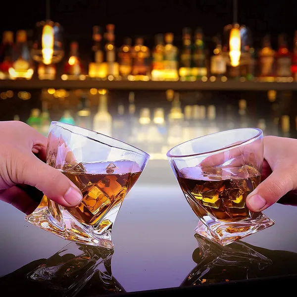 Premium_Twist_Designed_Whiskey_Glasses_Set_of_8,_300ml_Old_Fashioned_Whisky_Glass_Set,_Perfect_Scotch_Glass_for_Bourbon_Cognac_Brandy_Cocktail_Transparent_Tumblers