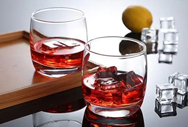 300ml_Modern_Designer_Heavy_Bottom_Clear_Whiskey_Glass_Set_of_6_|_Premium_Tumbler_for_Various_Drinks_Like_Scotch,_Juice,_Water,_Wine,_Bourbon,_etc._(Transparent)