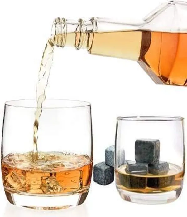 300ml_Modern_Designer_Heavy_Bottom_Clear_Whiskey_Glass_Set_of_6_|_Premium_Tumbler_for_Various_Drinks_Like_Scotch,_Juice,_Water,_Wine,_Bourbon,_etc._(Transparent)