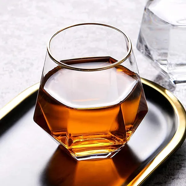 300ml_Premium_Old_Fashioned_Diamond_Crystal_Gold_Banded_Whiskey_Glasses_(Clear_300ml),_Set_of_-_(6)