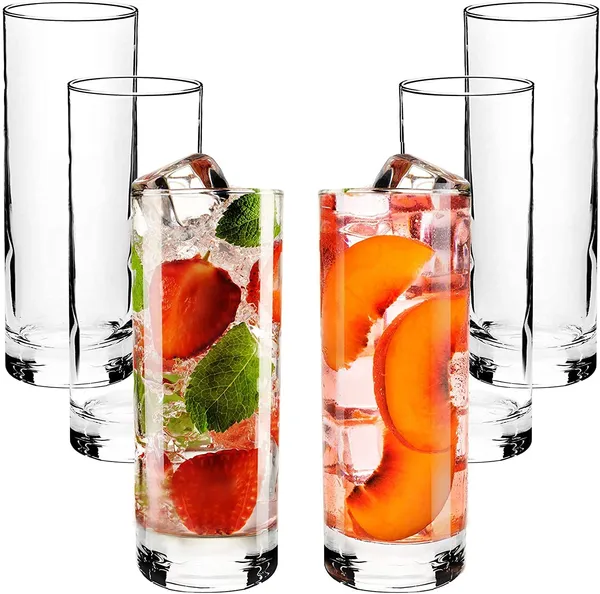 Classic_Fashionable_Heavy_Base_Highball_Transparent_300ml_Glass_for_Taking_or_Serving_All_Types_Drinks_(Clear_300ml),_Set_of_-_(6)