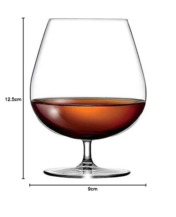 360ml_Italian_Classic_Brandy_Glasses_Set_of_6_|_Premium_Flute_Glass_for_Brandy,_Wine,_Juice_and_Many_More_(Clear_360ml)