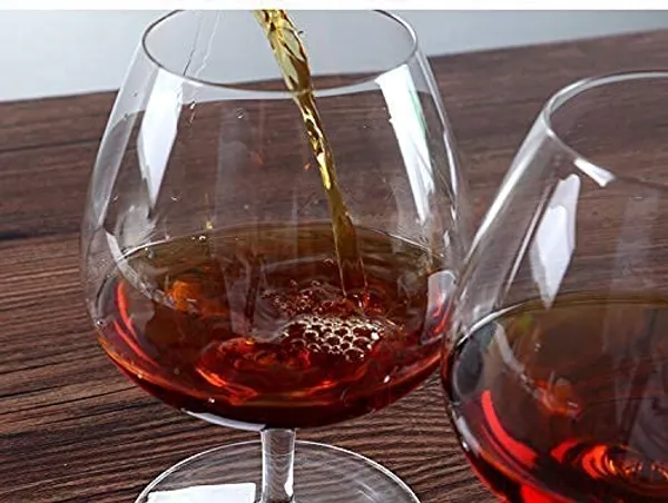 360ml_Italian_Classic_Brandy_Glasses_Set_of_6_|_Premium_Flute_Glass_for_Brandy,_Wine,_Juice_and_Many_More_(Clear_360ml)