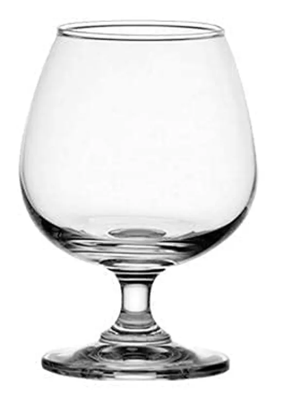 260ml_Modern_Fashioned_Flute_Glass_for_Brandy,_Wine,_Juice_and_etc._(Clear_260ml),_Set_of_-_(12)