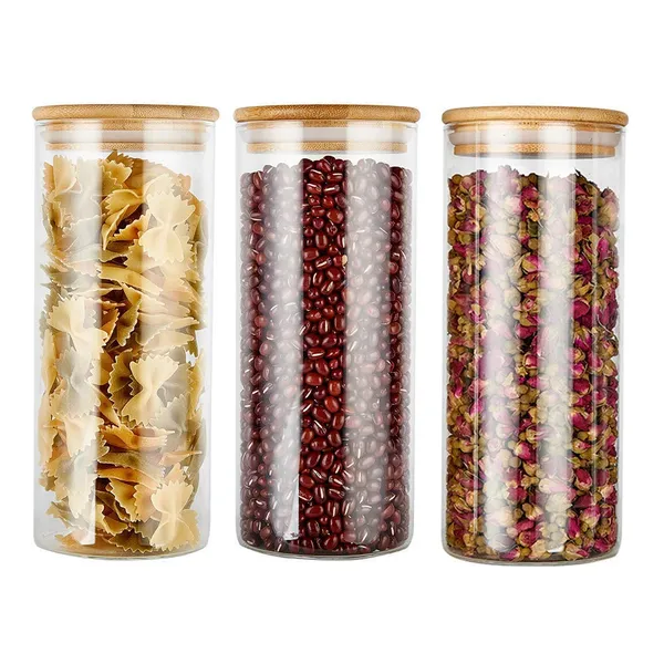 Pack_of_2_Large_Glass_Storage_Jars_with_Sealed_Bamboo_Lids_|_1500ml_Clear_Glass_Bulk_Food_Storage_Canister_for_Serving_Tea,_Coffee,_Spice,_Candy,_Cookie