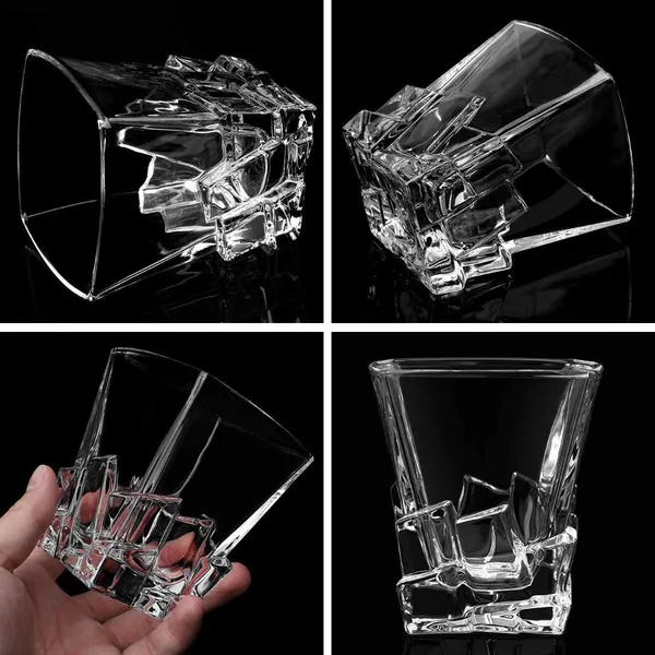300ml_Old_Fashioned_Tumbler_Set_of_6_|_Whiskey_Glass_with_Thick_Bottom_|_Rocks_Bar_Glass_for_Drinking_Bourbon,_Scotch,_Cocktails._(Stone)