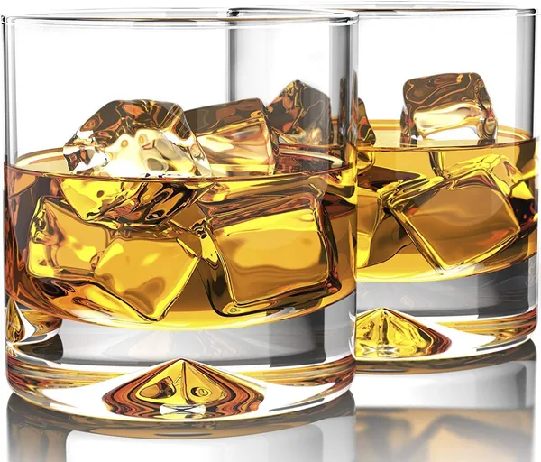 Italian_Premium_Whiskey_Glasses_Set_of_4_|_300ML_Old_Fashioned_Scotch_Glass_|_Imported_Tumblers_for_Bourbon_Beer_Wine_Cognac_Cocktail_|_Best_Gift_for_Whisky_Lovers_(Round,_4)