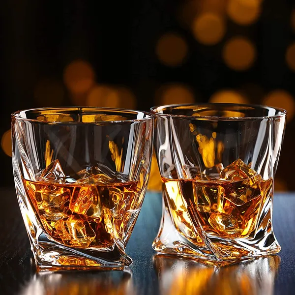 300ml_Old_Fashioned_Tumbler_Set_of_6_|_Whiskey_Glass_with_Thick_Bottom_|_Rocks_Bar_Glass_for_Drinking_Bourbon,_Scotch,_Cocktails._(Time-Stone)