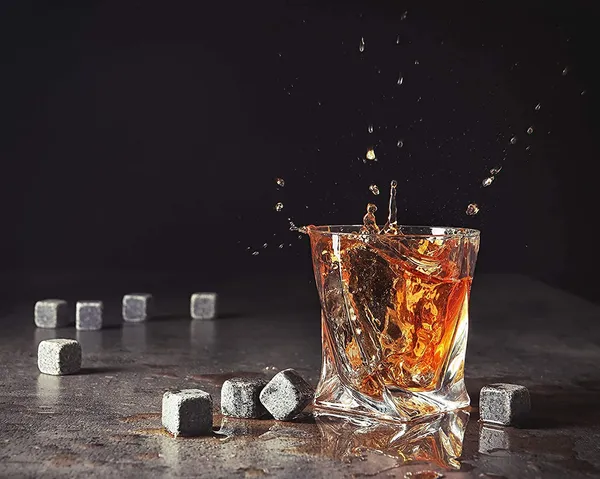 300ml_Old_Fashioned_Tumbler_Set_of_6_|_Whiskey_Glass_with_Thick_Bottom_|_Rocks_Bar_Glass_for_Drinking_Bourbon,_Scotch,_Cocktails._(Time-Stone)