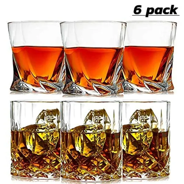 Old_Fashioned_Whiskey_Glasses_|_6_Pack_-_10_OZ_Scotch_Glasses_|_Tumblers_for_Drinking_Bourbon/Scotch_Glasses/Bar_Whiskey_Glasses_|_Two_Styles_(Premium_300ml)
