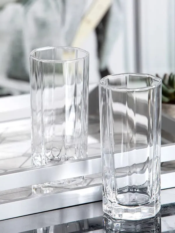 Premium_Juice/Water_Glass_Set_of_6_|_300ml_Classic_Highball_Tumbler_|_Glasses_for_Drinking_Juice,_Milkshake,_Beer,_Cocktail,_Coke,_Lassi,_Soda_(Hexagonal,_6)