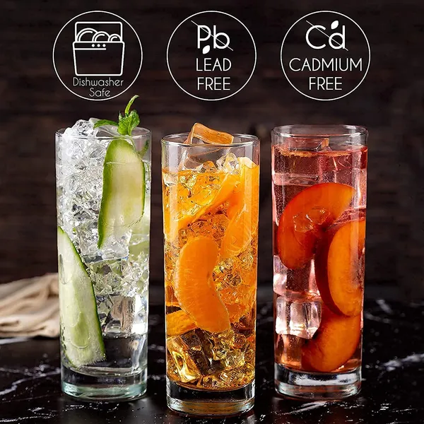 Premium_Juice/Water_Glass_Set_of_6_|_300ml_Classic_Highball_Tumbler_|_Glasses_for_Drinking_Juice,_Milkshake,_Beer,_Cocktail,_Coke,_Lassi,_Soda_(Round,_6)