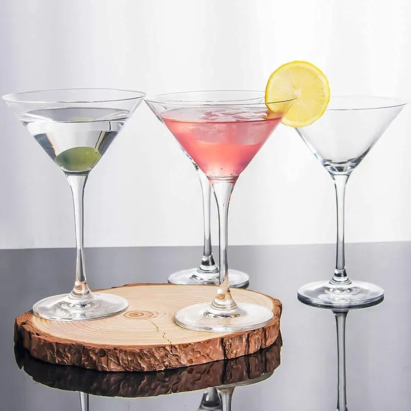 Premium_Crystal_Martini_Glasses_Set_of_8_|_4.8_Ounce_(140ml)_|_V-Shape_Straight-stemmed_Italian_Clear_Elegant_Cocktail_Glasses_for_Bar,_Martini,_Pisco_Sour,_Juice,_Cosmopolitan,_Gimlet