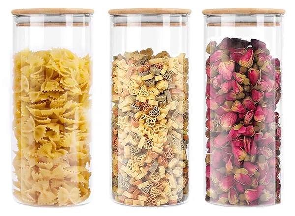 Large_Glass_Food_Storage_Container_Set_of_5_|_1400ml_with_Airtight_Bamboo_Lid_|_Glass_Canister_Set_for_Spaghetti_Pasta,_Powder,_Tea,_Coffee,_Weed