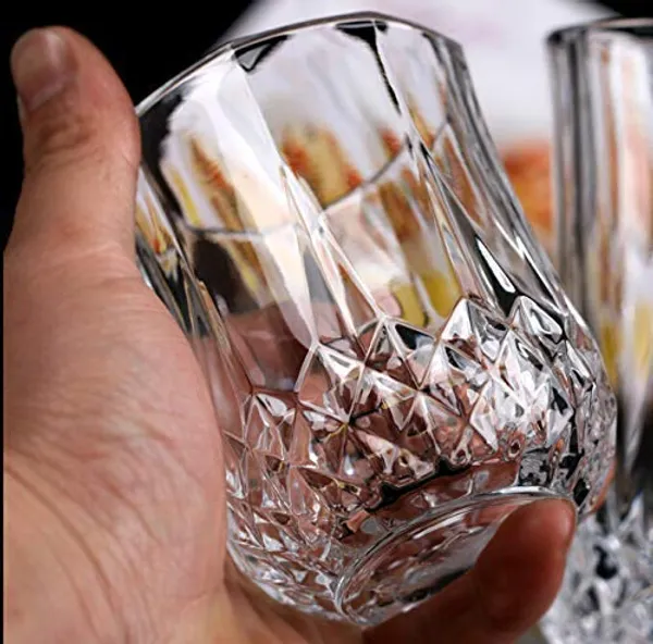 Crystal_Clear_Whiskey_Glasses_Set_|_270ml_Premium_Glasses_Pack_of_6_|_Designer_Glass_for_Taking_and_Serving_Various_Drinks_(Transparent_270ml)_(Whiskey,_6)