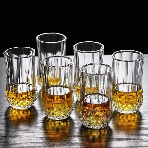Crystal_Clear_Juice_Glasses_Set_|_280ml_Premium_Glasses_Pack_of_6_|_Designer_Glass_for_Taking_and_Serving_Various_Drinks_(Transparent_280ml)_(Juice,_6)