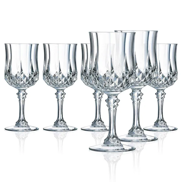 Crystal_Clear_Wine_Glasses_Set_|_230ml_Premium_Glasses_Pack_of_4_|_Designer_Glass_for_Taking_and_Serving_Various_Drinks_(Transparent_230ml)_(Wine,_4)