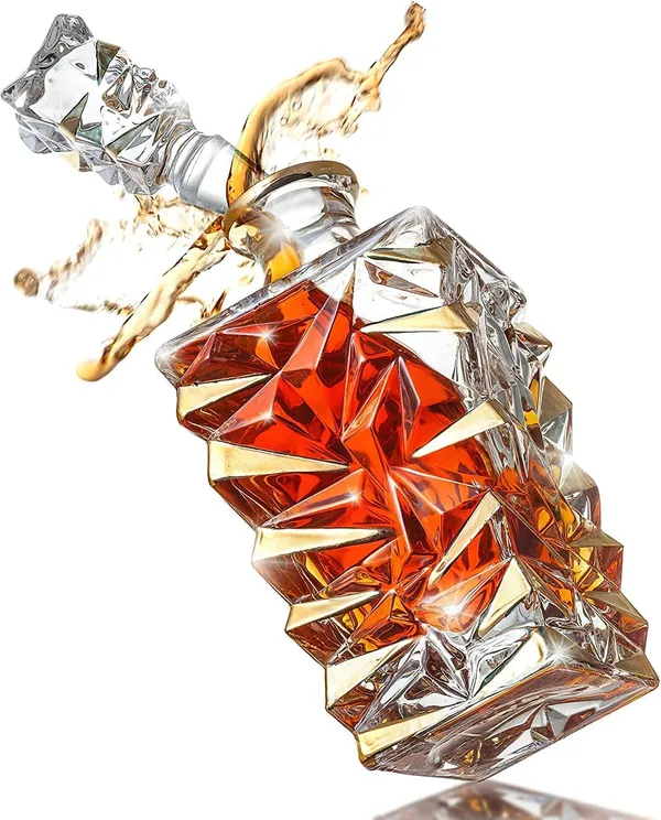 Premium_Italian_Style_7pcs_Set,_Imported_1*Decanter(850ml)_with_6*Glass(300ml),_Fashioned_Tumblers_for_Whiskey,_Wine,_Scotch,_Rum,_etc.,_Crystal_Set_is_Perfect_for_Home,_Restaurants_and_Parties