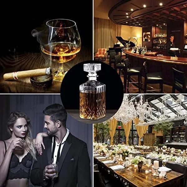Premium_Crystal_Clear_7Pcs_Bar_Set,_1_Decanter_Bottle(850ml)_with_6_Whiskey_Glasses(300ml),_Perfect_for_Scotch,_Bourbon,_Wine,_Vodka,_Cocktail,_Tequila,_Rum_|_Best_Gift_for_Men_(Opera)