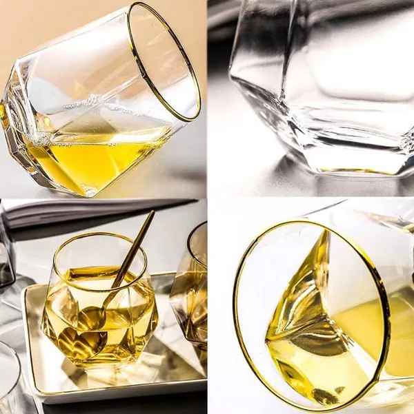 Italian_Premium_Whiskey_Glasses__|_310ML_Old_Fashioned_Gold_Diamond_Scotch_Glass_|_Imported_Tumblers_for_Bourbon_Wine_Cognac_Cocktail_|_Best_Gift_for_Whisky_Lovers_(Hexa_GR,_4)
