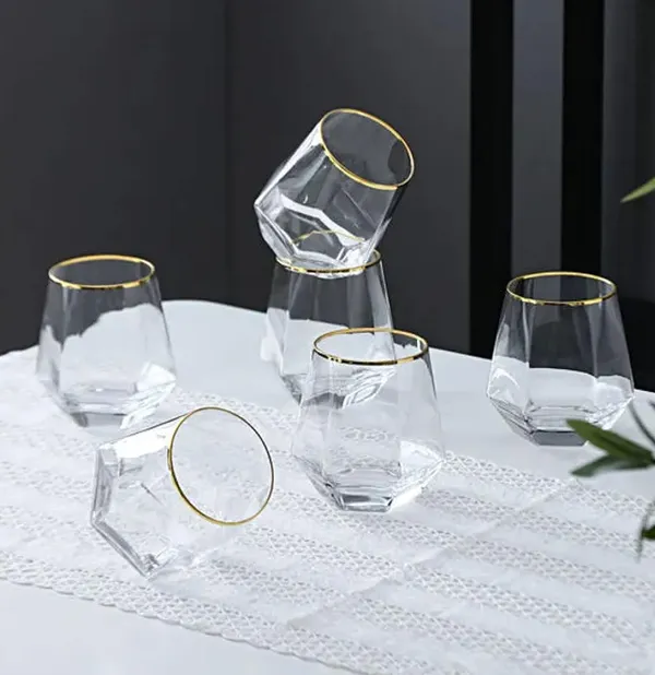 Italian_Premium_Whiskey_Glasses__|_310ML_Old_Fashioned_Gold_Diamond_Scotch_Glass_|_Imported_Tumblers_for_Bourbon_Wine_Cognac_Cocktail_|_Best_Gift_for_Whisky_Lovers_(Hexa_GR,_4)