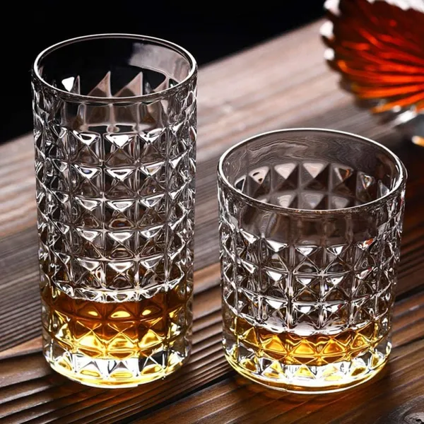 Premium_Juice_Glasses_Set_of_6_|_300ML_Long_Tall_Highball_Diamond_Cut_Glass_|_Elegant_Glassware_Perfect_for_Cocktail,_Mocktail,_Milk,_Milkshake,_Soda