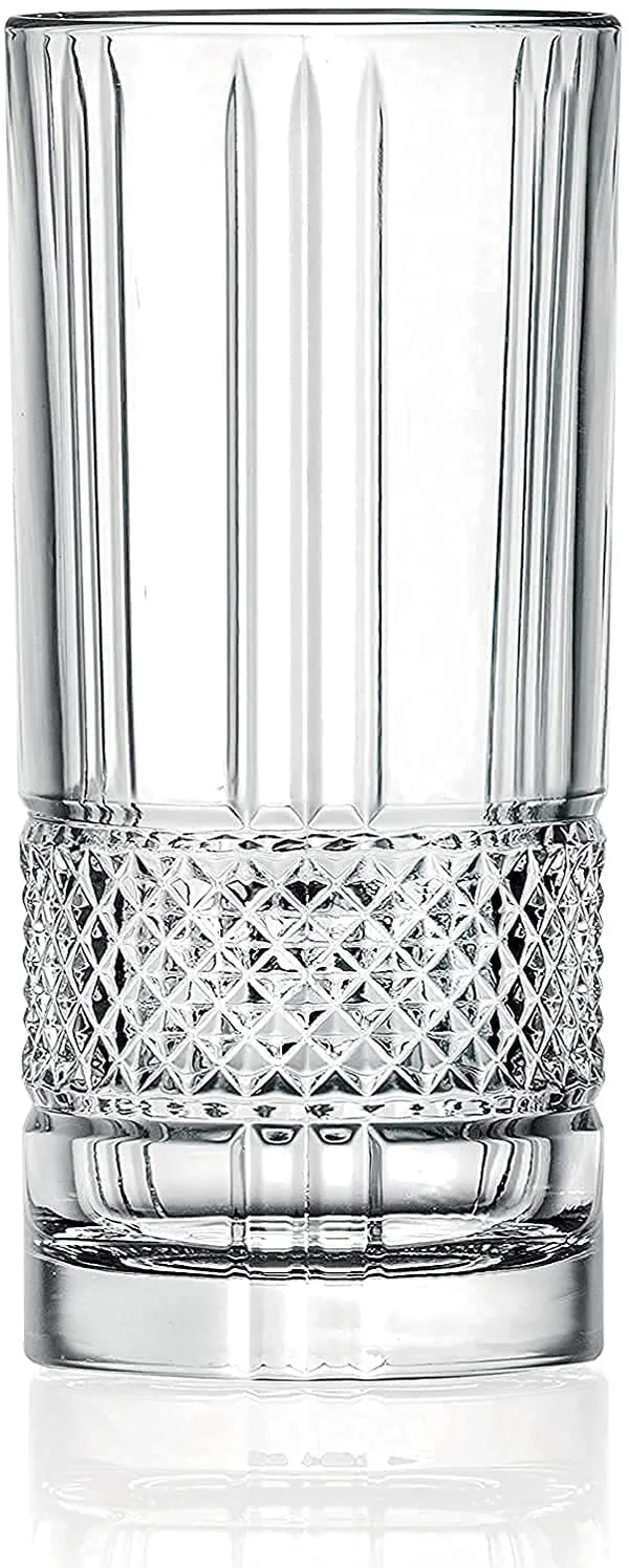 Italian_Premium_Water_and_Juice_Glasses_Set_of_6,_Transparent_300ml_Elegant_Drinking_Water_Glass_Set,_Round_Stylish_and_Crystal_Highball_Glasses_for_Water_Juice_Milk_Lassi_and_Cocktails