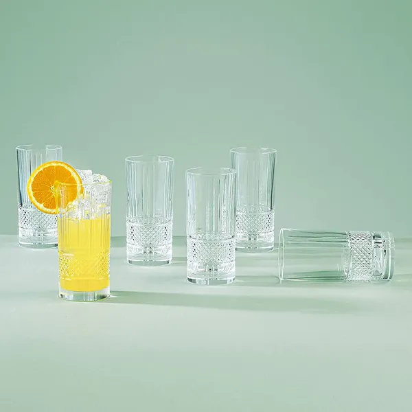 Italian_Premium_Water_and_Juice_Glasses_Set_of_6,_Transparent_300ml_Elegant_Drinking_Water_Glass_Set,_Round_Stylish_and_Crystal_Highball_Glasses_for_Water_Juice_Milk_Lassi_and_Cocktails