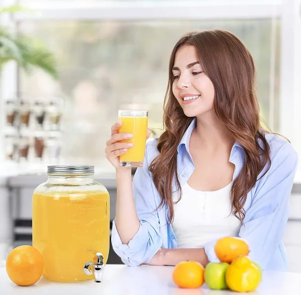 4_Litre_Glass_Juice_Dispenser_-_Water_Pitcher_for_Detox_Water_-_Mason_Jar_-_Counter_Table_Top_Infused_Water_&_Beer_Dispenser,_Air_Tight_Lid_Pitcher_for_Home_&_Kitchen_Glassware,_Restaurant