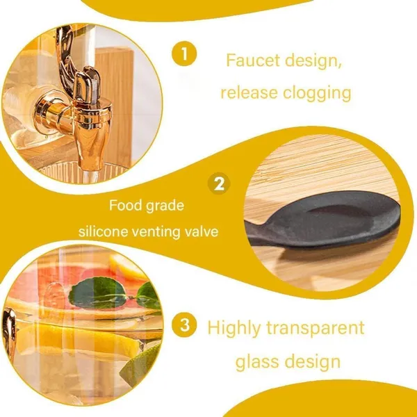 Premium_1_Pc_2.6_LTR_Glass_Water_Beverage_Dispenser_with_Wooden_Stand_-_Air_Tight_Lid_Glass_Pitcher_for_Detox_Water_-_Mason_Jar_-_Counter_Table_Top_Juice_Beer_Dispenser_for_Home_Restaurant_Party