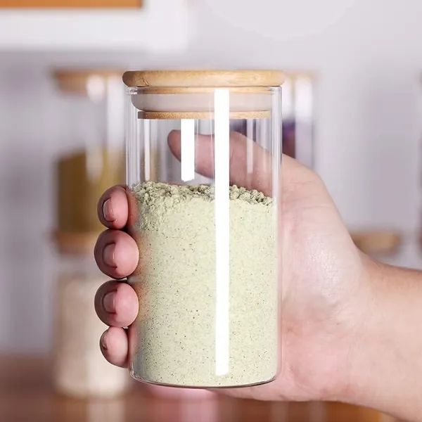 Premium_320ml_Pack_of_6_Borosilicate_Glass_Jars_with_Bamboo_Lid_I_Transparent_Airtight_Borosilicate_Kitchen_Containers_Set_|_Glass_Jars_for_Cookies_Snacks_Dry_Fruits_Nuts_Pulses_Pantry_&_Herbs